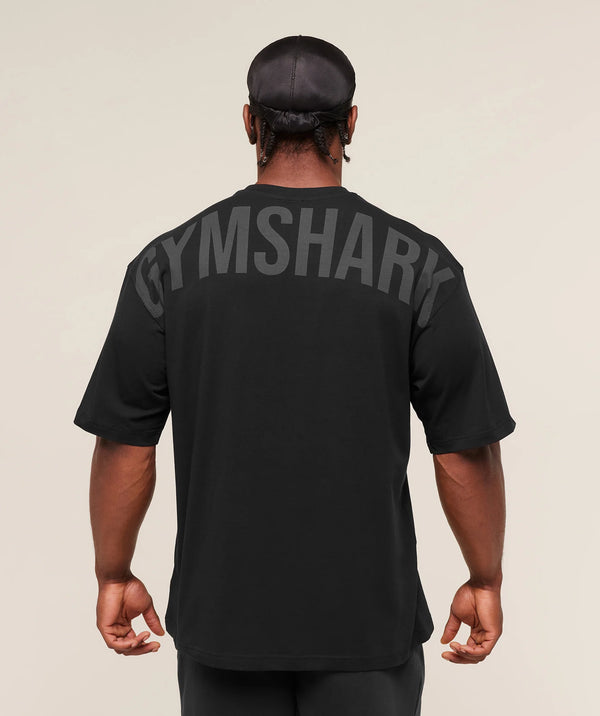 Gymshark Power T-Shirt - Asphalt Grey