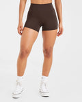 AYBL Staple Shorts - Coffee Brown