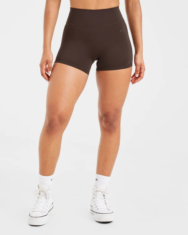 AYBL Staple Shorts - Coffee Brown
