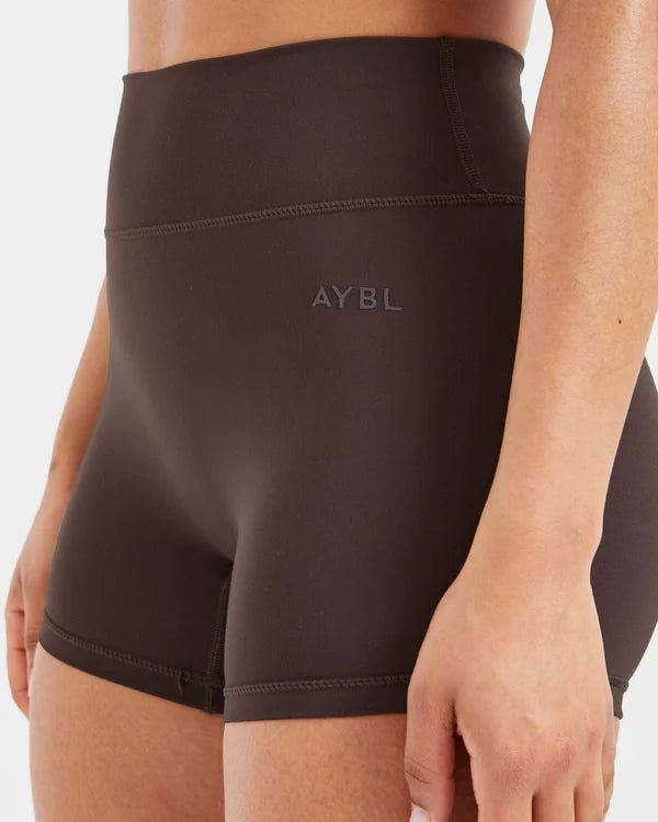 AYBL Staple Shorts - Coffee Brown