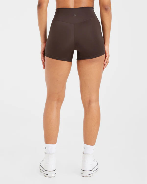 AYBL Staple Shorts - Coffee Brown
