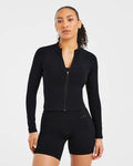 AYBL Staple Zip Jacket - Black