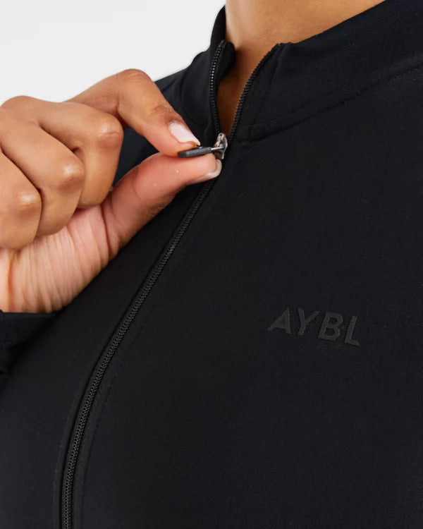 AYBL Staple Zip Jacket - Black