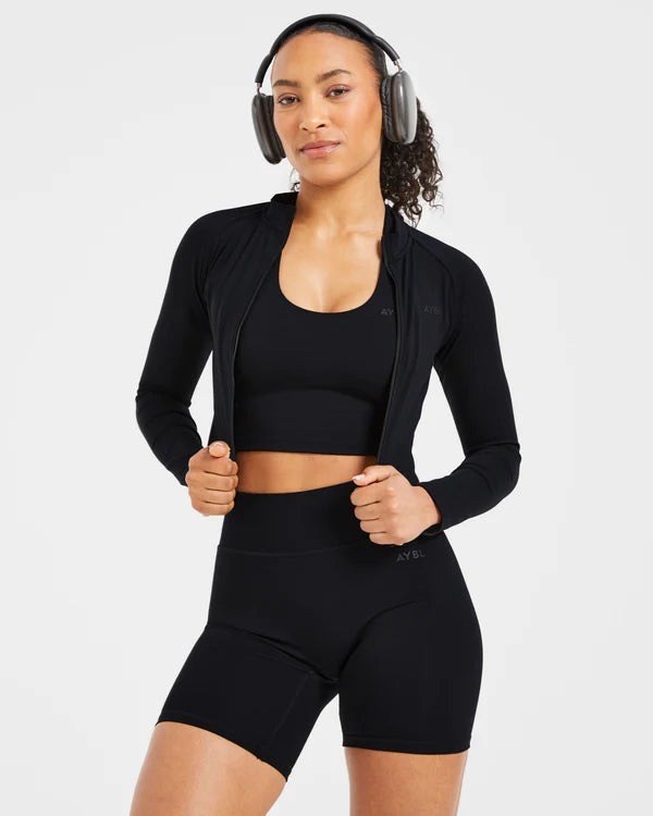 AYBL Staple Zip Jacket - Black