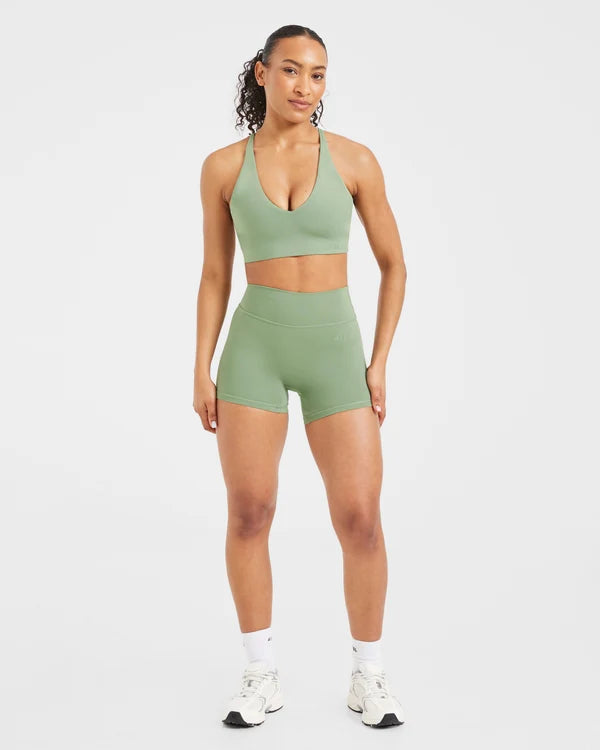 AYBL Staple Shorts - Olive Green