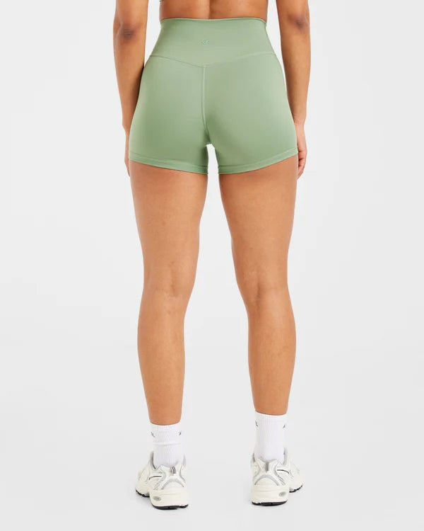 AYBL Staple Shorts - Olive Green