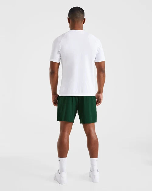 AYBL Core 7" Shorts - Forest Green