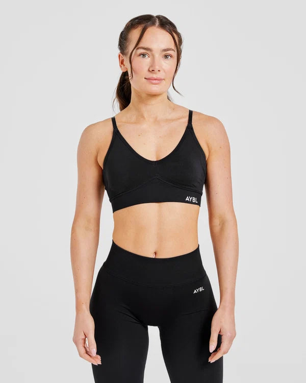 AYBL Adapt Seamless Sports Bra - Black
