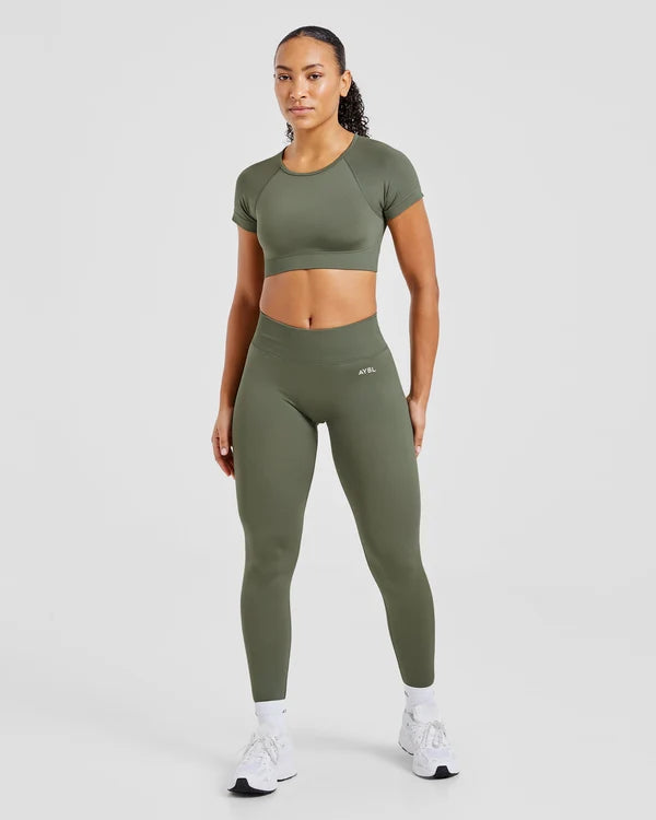 AYBL Adapt Seamless Leggings - Green