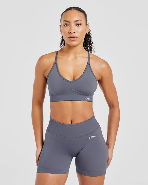 AYBL Adapt Seamless Sports Bra - Slate