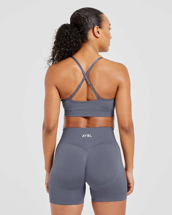 AYBL Adapt Seamless Sports Bra - Slate