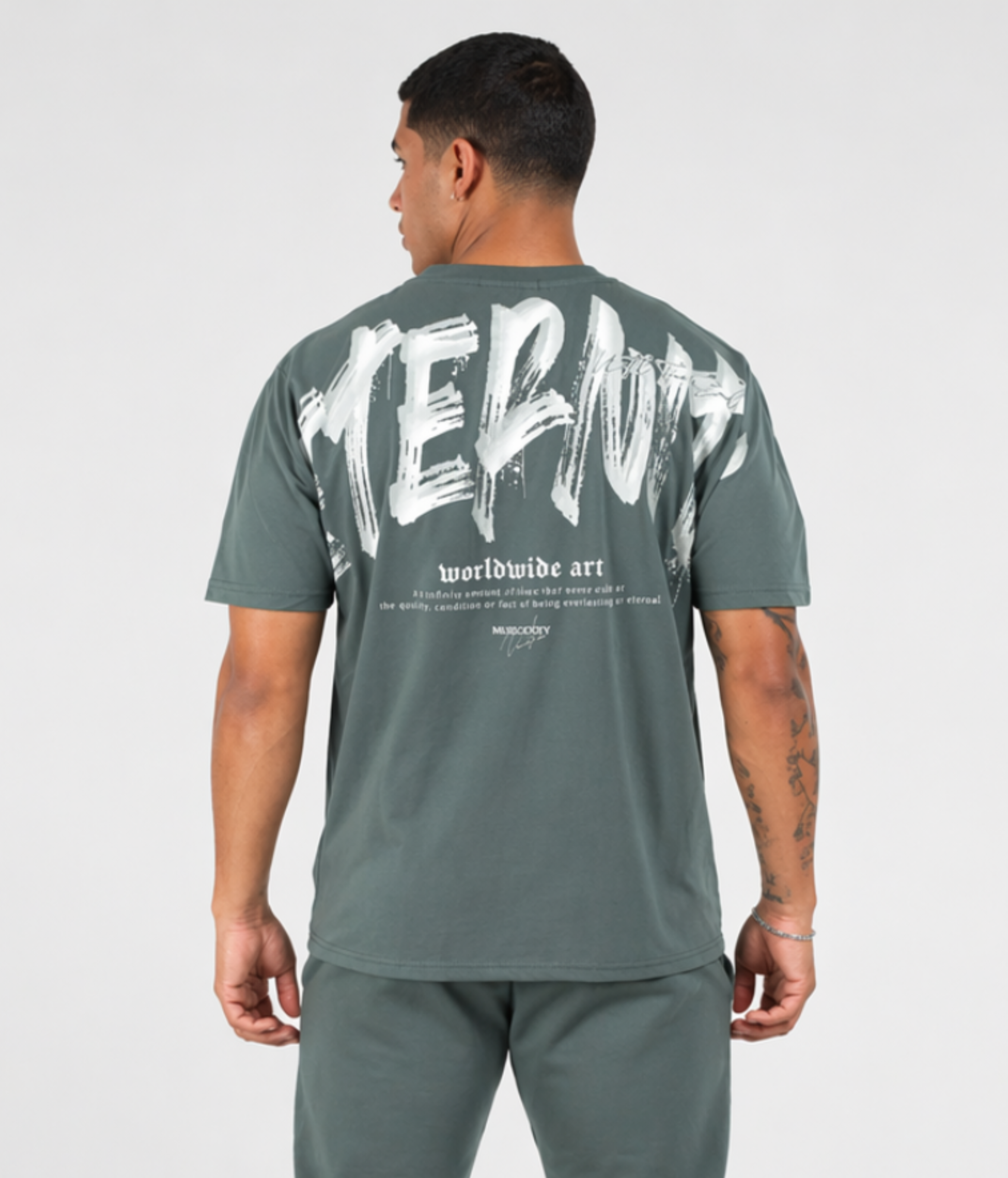 Oversized Graphic T-Shirt - Worldwide