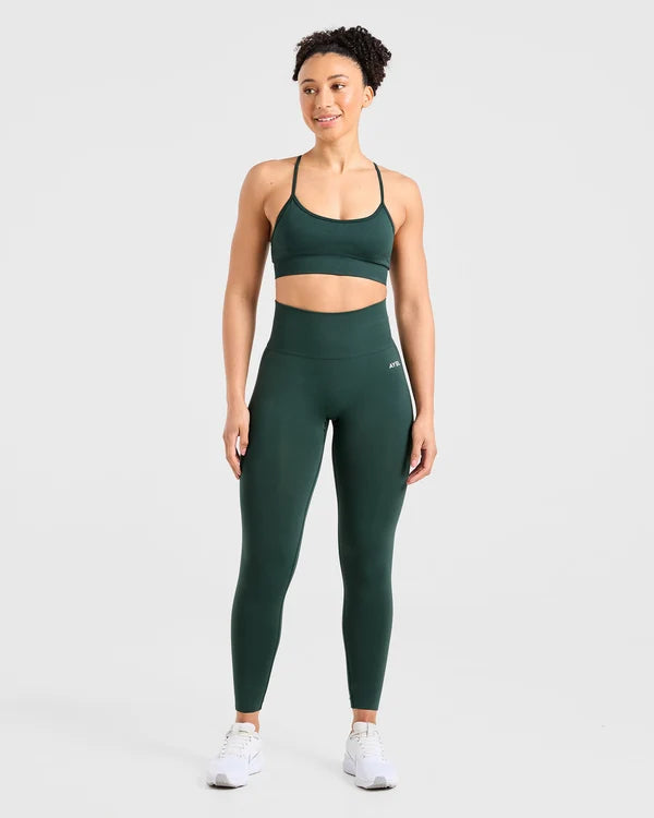 AYBL Empower Seamless Leggings- Forest Green