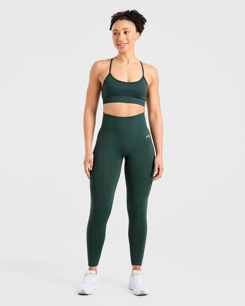AYBL Empower Seamless Leggings- Forest Green