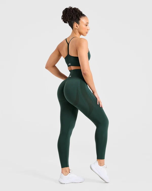 AYBL Empower Seamless Leggings- Forest Green
