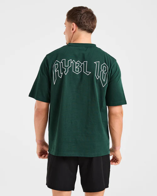 AYBL Rebound T Shirt - Forest Green