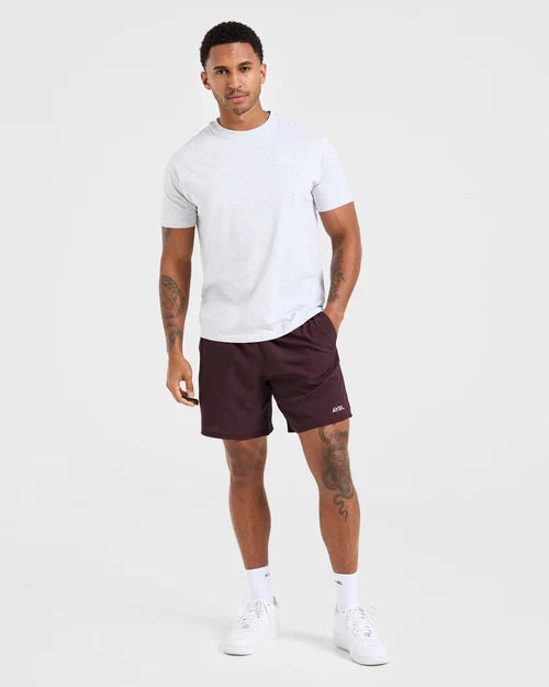 AYBL Core 7" Shorts - Dusty Plum