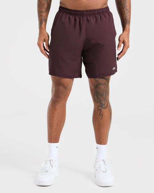 AYBL Core 7" Shorts - Dusty Plum