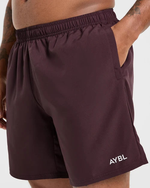 AYBL Core 7" Shorts - Dusty Plum