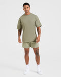 AYBL Core 5" Shorts - Desert Olive