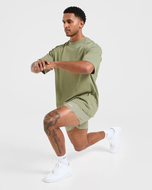 AYBL Core 5" Shorts - Desert Olive