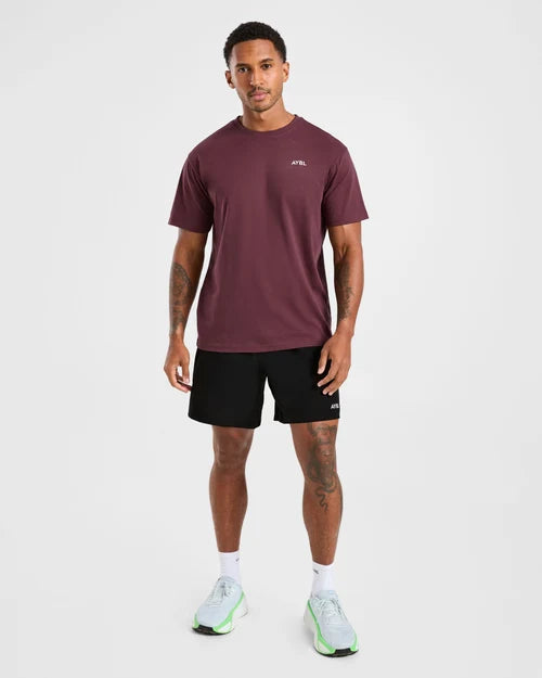 AYBL Essential T Shirt - Dark Plum