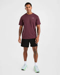 AYBL Essential T Shirt - Dark Plum