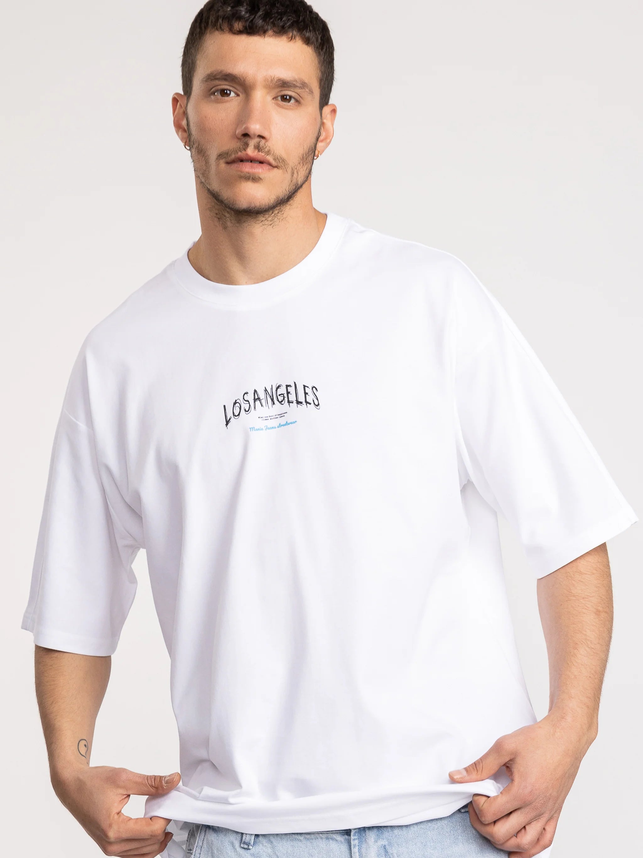 Oversized Graphic T-Shirt - Los Angeles