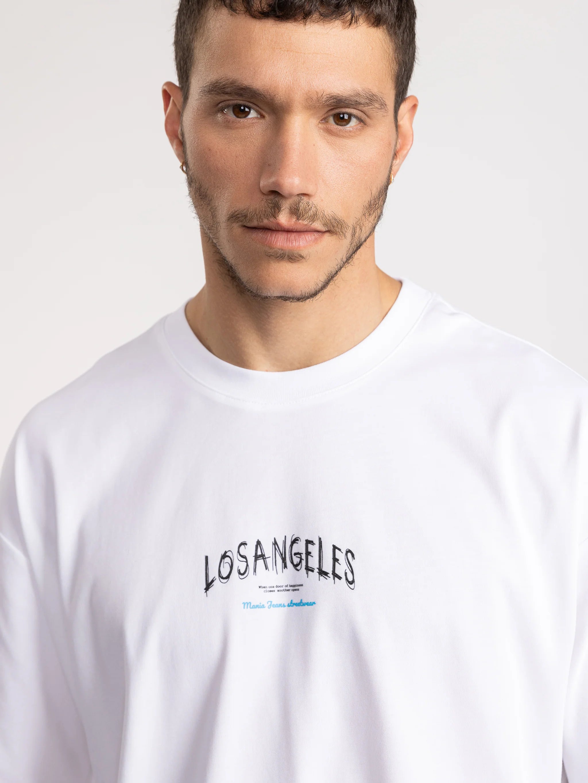 Oversized Graphic T-Shirt - Los Angeles