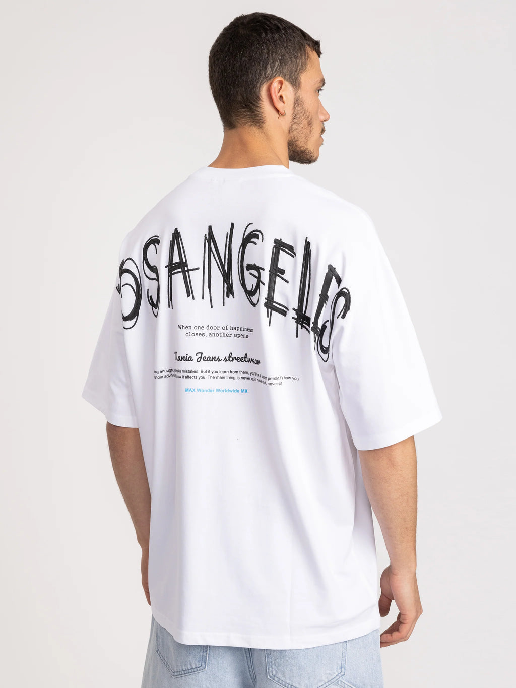 Oversized Graphic T-Shirt - Los Angeles
