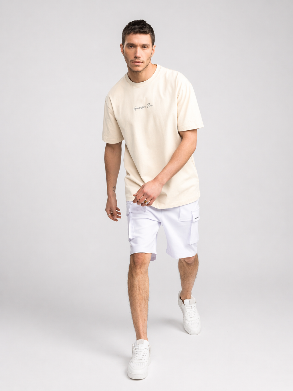 Oversized Graphic T-Shirt - Via Dante