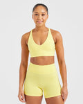 AYBL Staple Shorts - Pastel Lemon