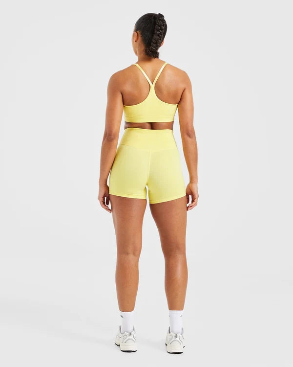 AYBL Staple Sports Bra - Pastel Lemon