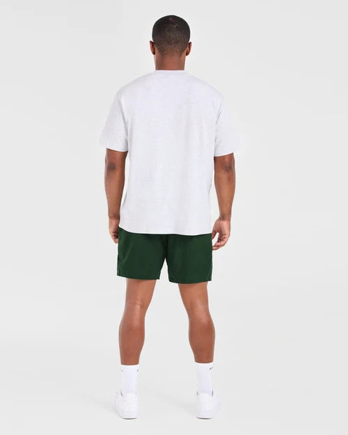AYBL Athletics Oversized T Shirt - Grey Marl