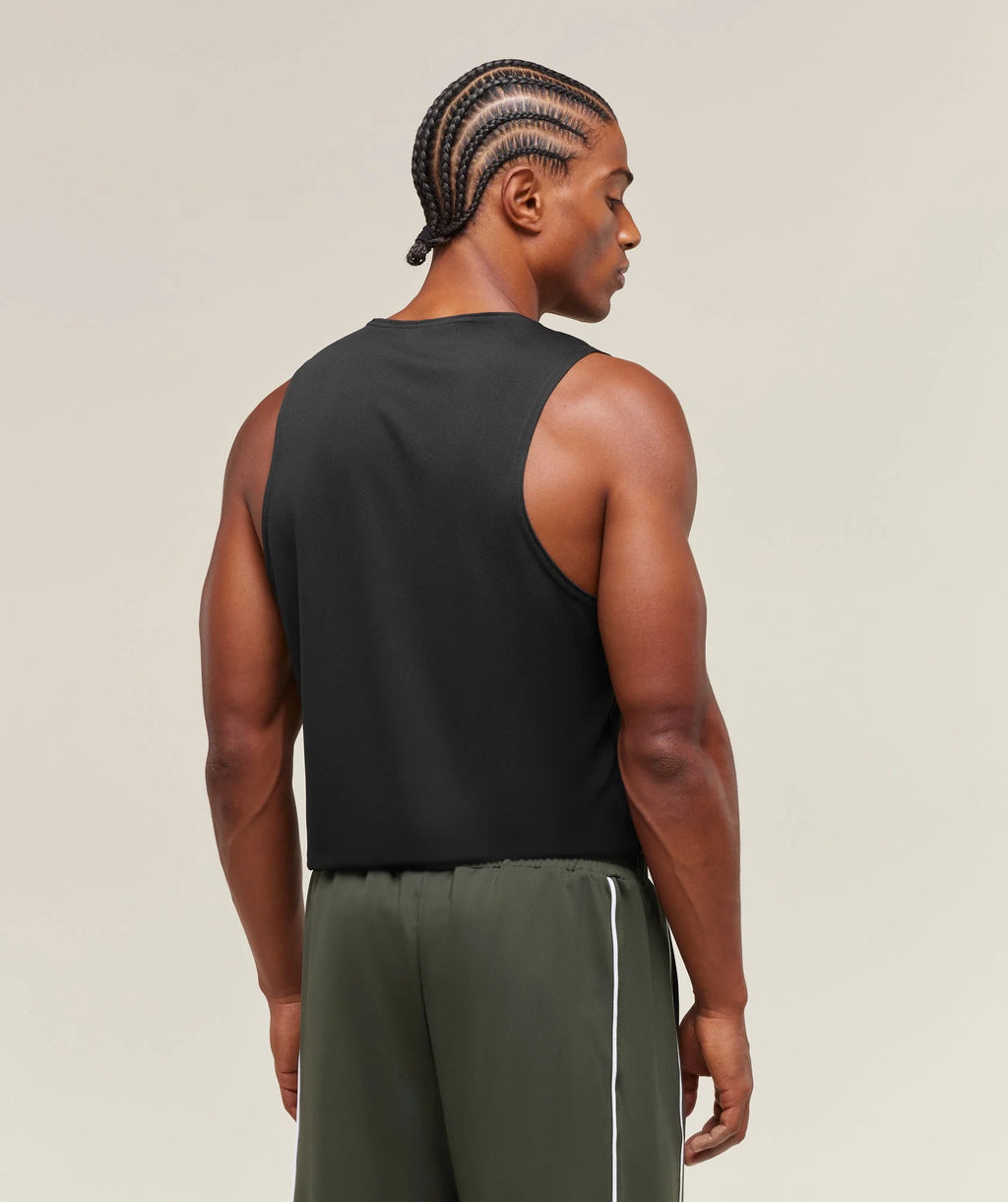 Gymshark Arrival Tank - Slim Fit | Black