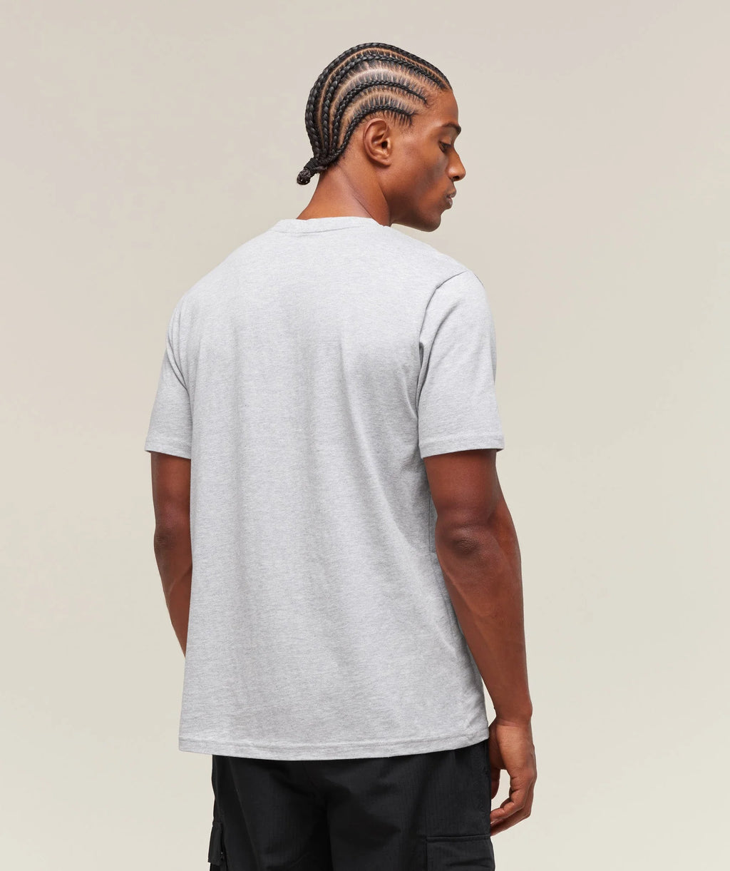 Gymshark Crest T-Shirt - Light Grey Marl