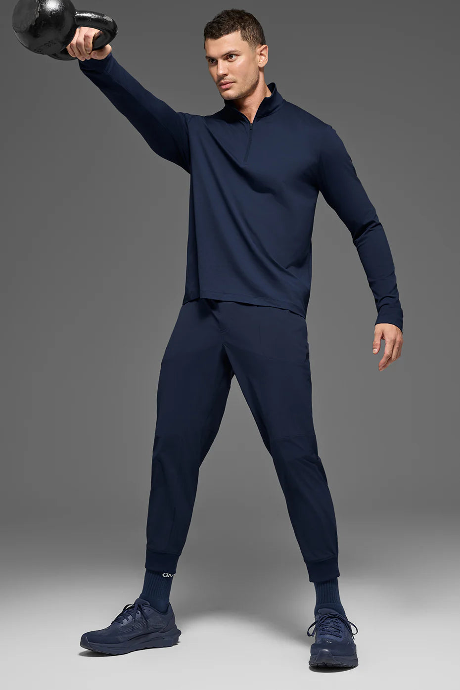 ALO Conquer 1/4 Zip Reform Long Sleeve