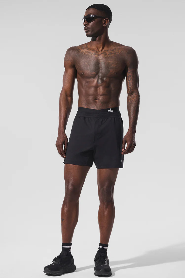 ALO 7" Conquer React Performance Short- Black