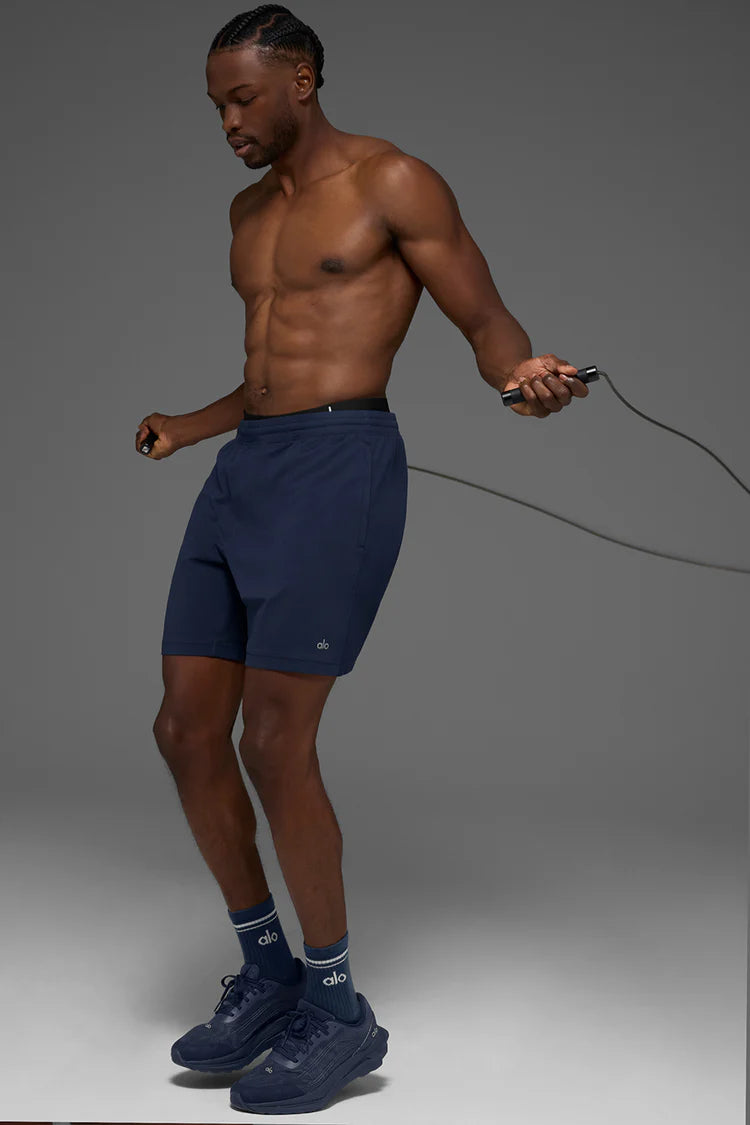 ALO 7" Conquer React Performance Short- Navy