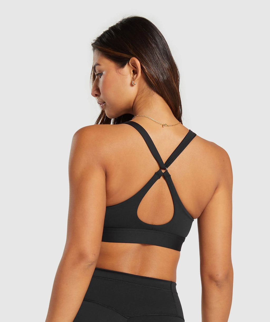 Gymshark Peek A Boo Sports - Black