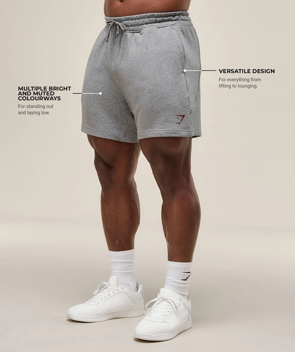 Gymshark Power 5" Shorts- Charcoal