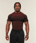 Gymshark Shadow Seamless T-Shirt - Sets Red