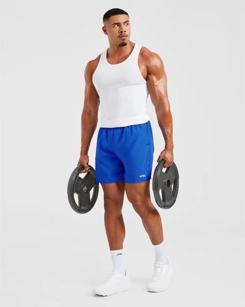 AYBL Core 7" Shorts - Cobalt Blue