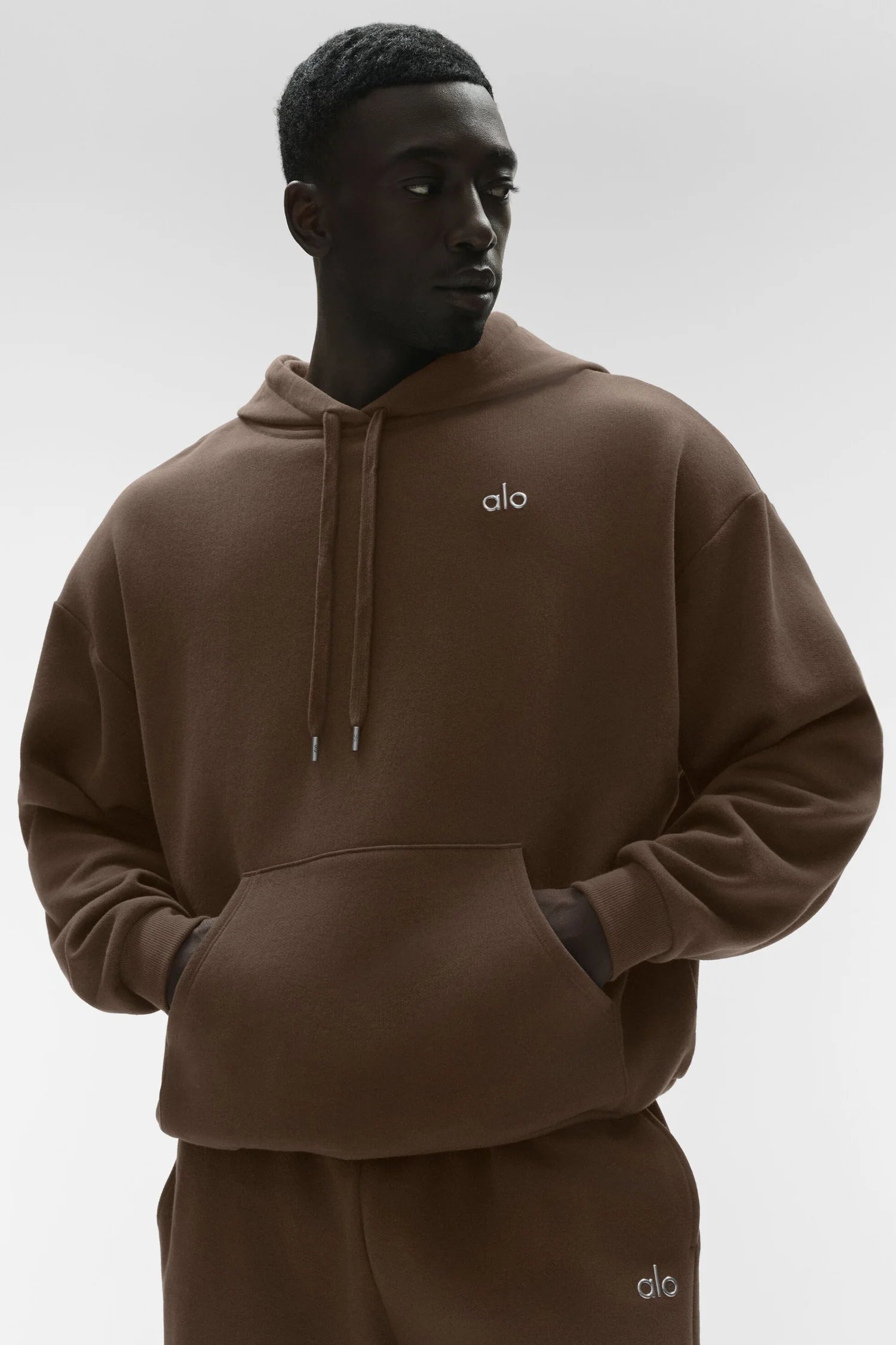 ALO Accolade Hoodie- Espresso