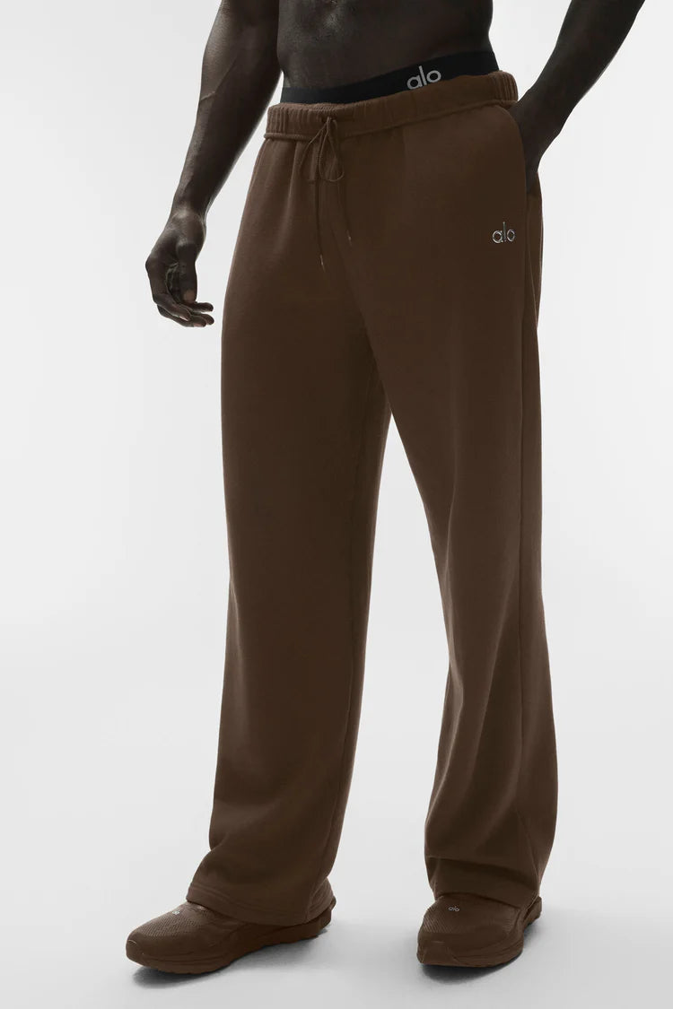 ALO Accolade Straight Leg Sweatpant - Espresso
