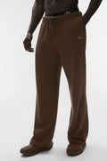 ALO Accolade Straight Leg Sweatpant - Espresso