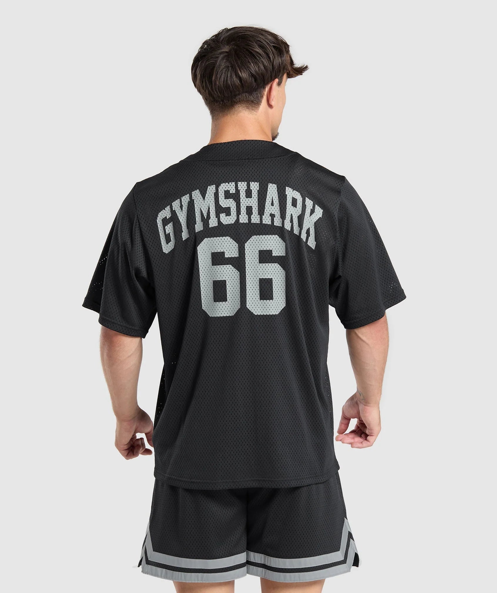 Gymshark Varsity Sports Jersey - Black