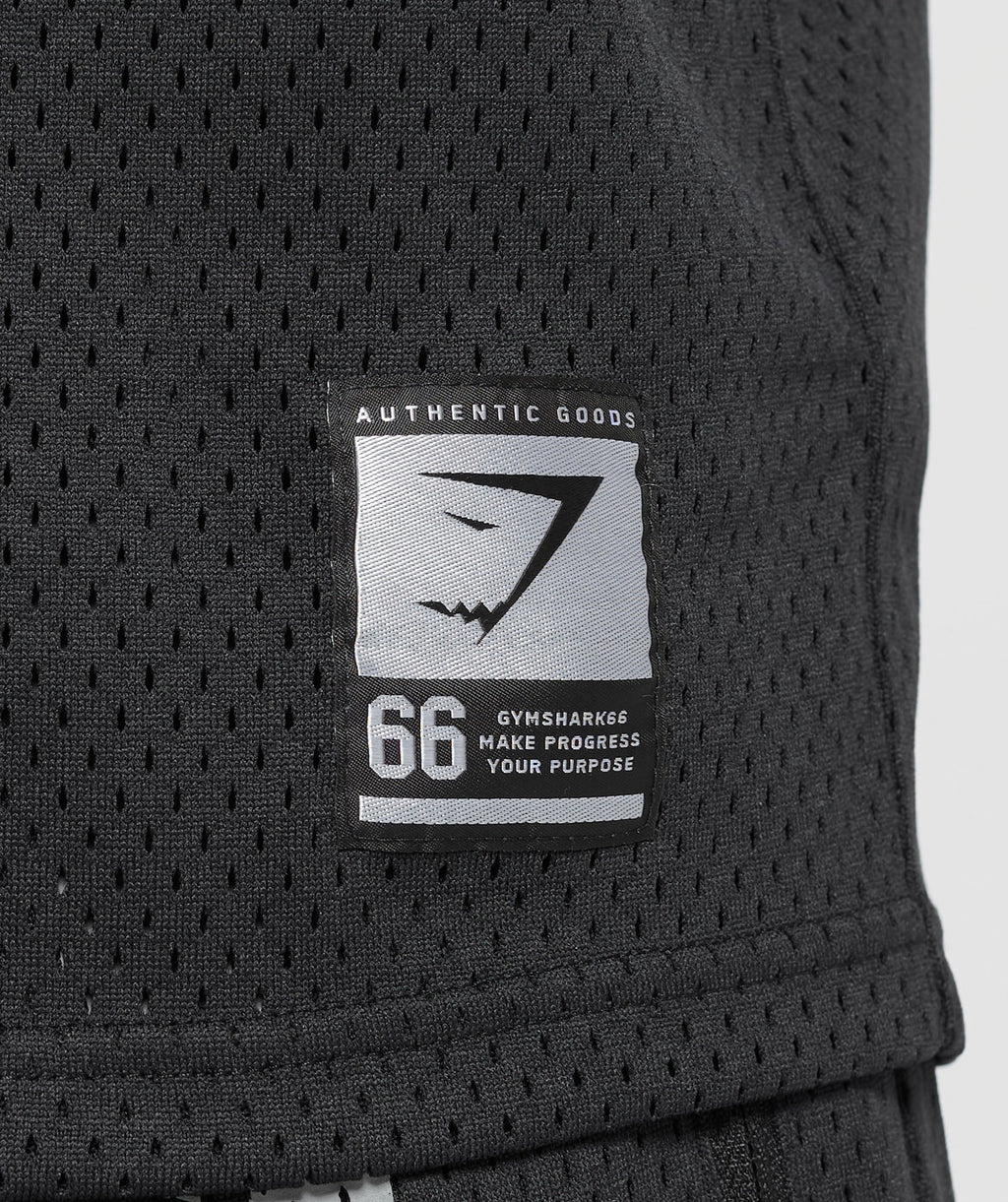 Gymshark Varsity Sports Jersey - Black