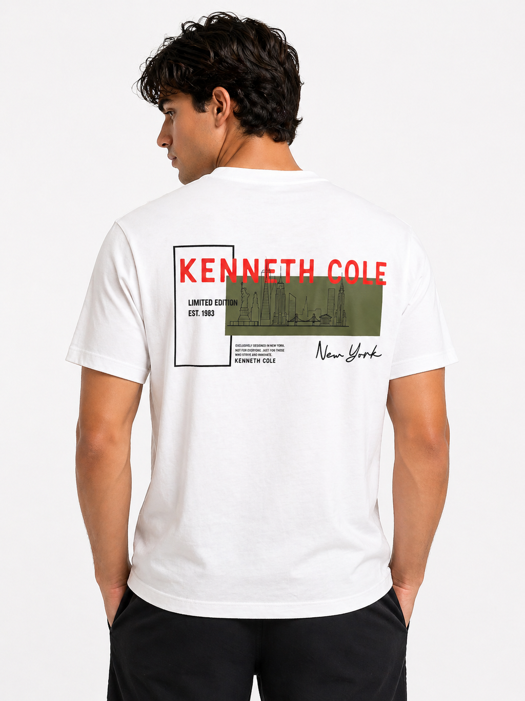 Kenneth Cole Relaxed Fit T-Shirt
