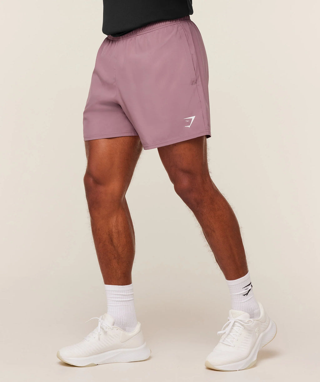 Gymshark Arrival 5" Shorts- Mauve